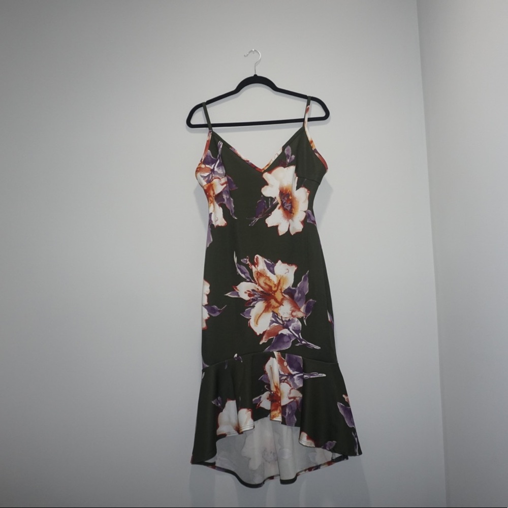 High low mermaid dress